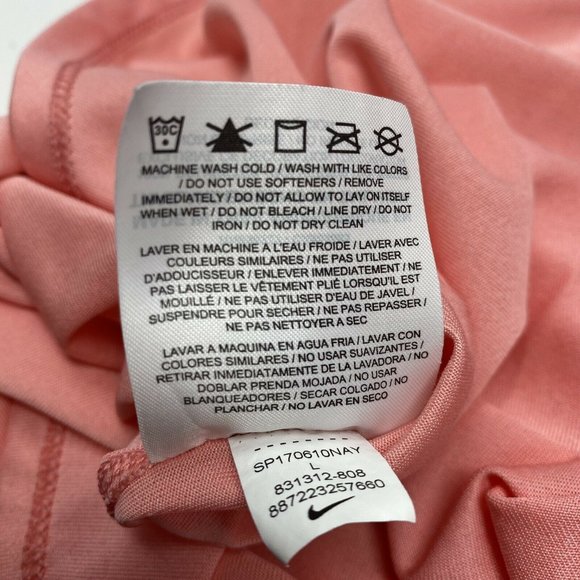 Nike Just Do It Strap Racerback Tank Top Sz Large - Picture 5 of 6